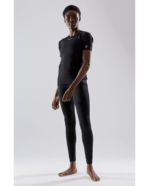 C.r.a.f.t Black Active Extreme X Base Layer Pants
