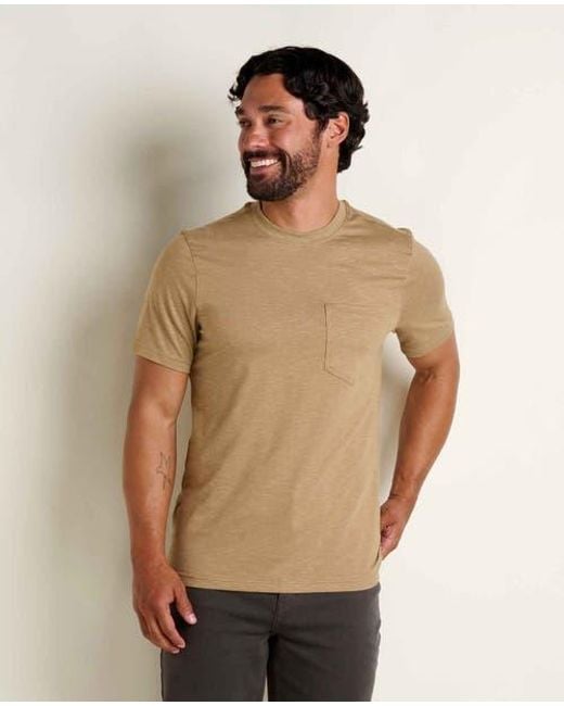 Toad & Co. Natural Tempo Crew for men