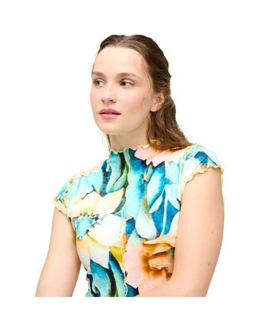 Seea Blue Leo Top