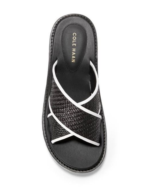 Cole Haan Black Grandpro Daylin Slide Sandal