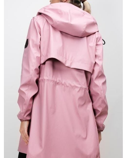 Jacket Pink Aurora Cape Raincoat