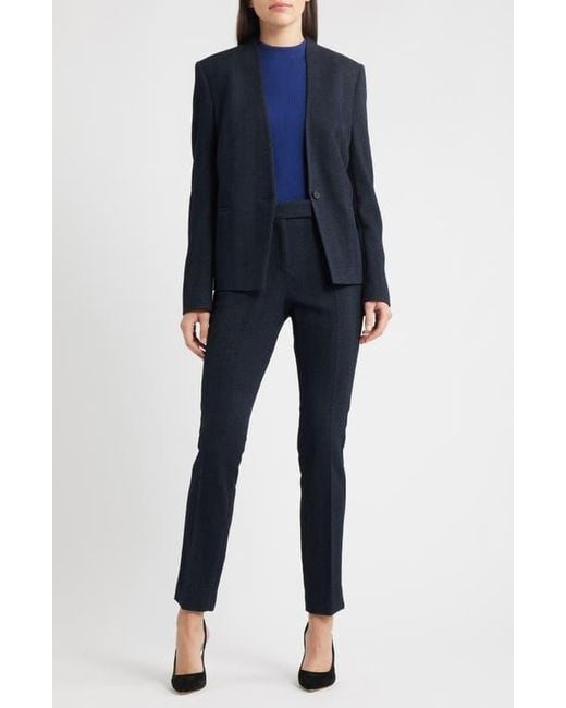 Boss Blue Jemma2 One-Button Blazer
