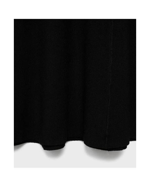 Mango Black Domino Seamed Minidress