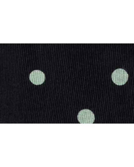 AllSaints Black Ocular Polka Dot Corduroy Button-up Shirt for men