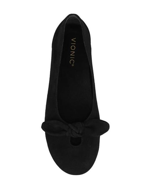 Vionic Black Tilly Mary Jane Flat