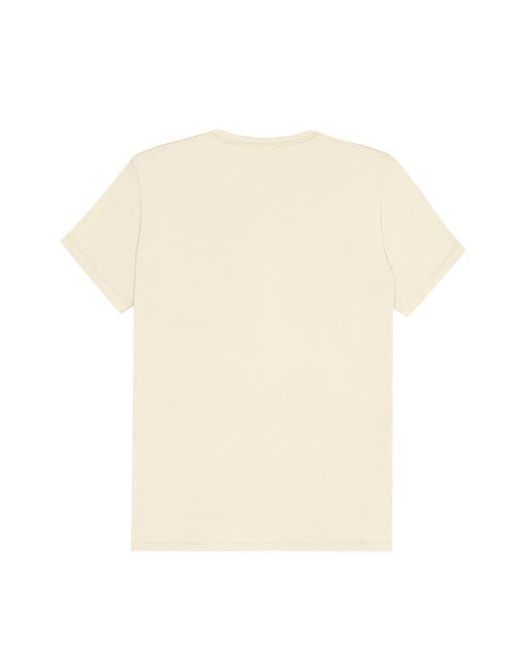 Alix Natural Bow Jersey Tee