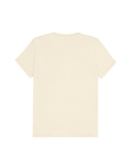Alix Natural Lil Heart Jersey Relaxed Tee
