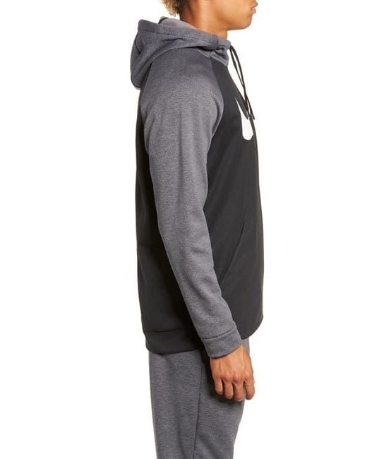 Nike Black Therma Swoosh Dry Pullover Hoodie for men