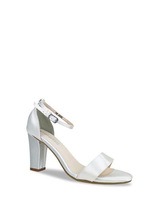 Touch Ups White Maddox Ankle Strap Sandal