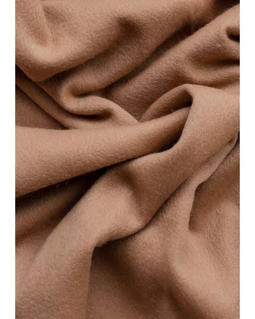 TBCo Natural Lambswool Block Color Scarf