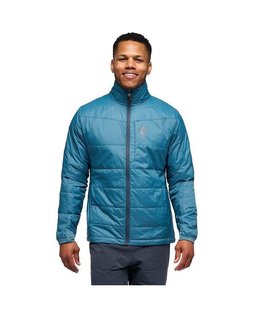 Black Diamond Blue Solution Jacket for men