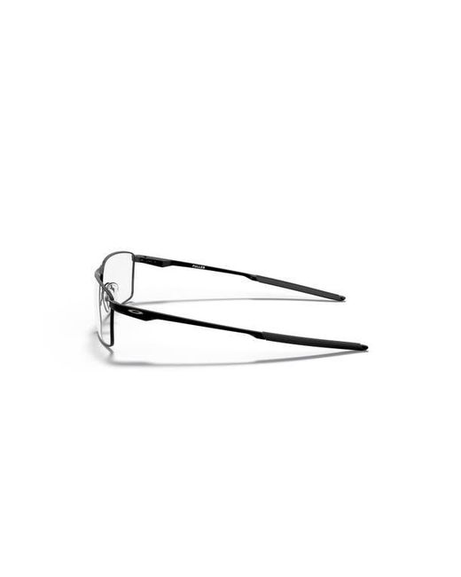 Oakley Brown 57Mm Rectangle Optical Glasses for men