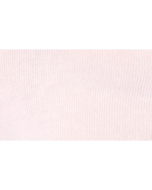 Halogen® Blue Short Sleeve Button-Up Sweater