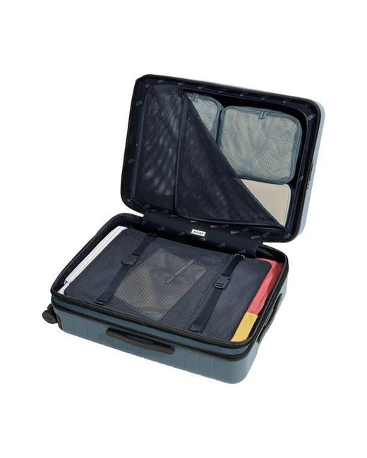 AWAY Blue The Medium Flex Suitcase