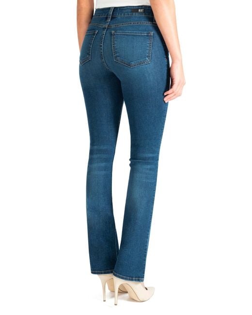 Kut From The Kloth Denim Natalie High Waist Bootcut Jeans in Blue Lyst