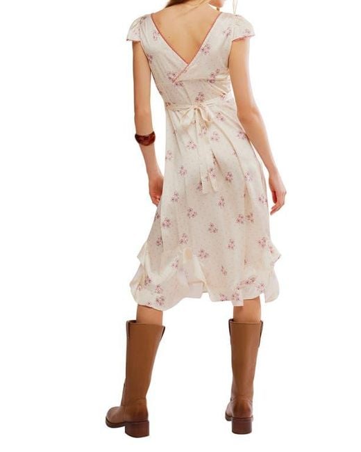 Free People Women's Haven Embroidered Lace Trim Satin Midi Dress -  hulwithkids.com