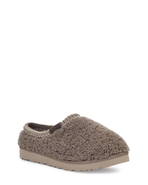 Ugg Gray Tasman Maxi Curly Genuine Shearling Slipper for men