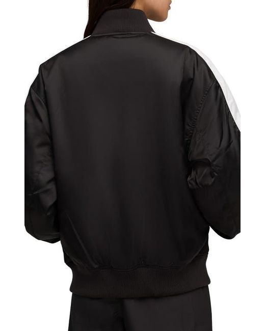 PUMA Black T7 Bomber Jacket for men