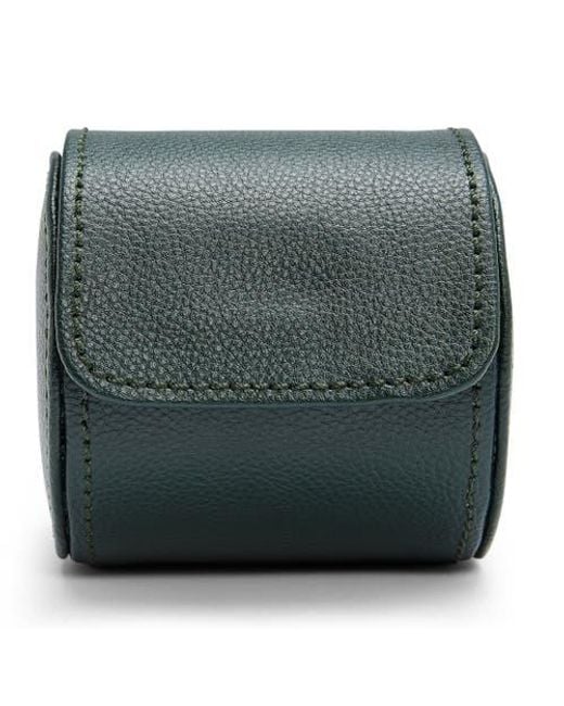 Wolf Green British Racing Single Watch Roll for men
