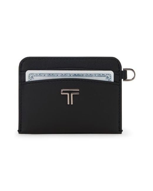 Tumi Black Belden Leather Card Case