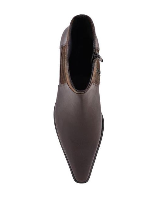 Vagabond Brown Giselle Pointed Toe Bootie