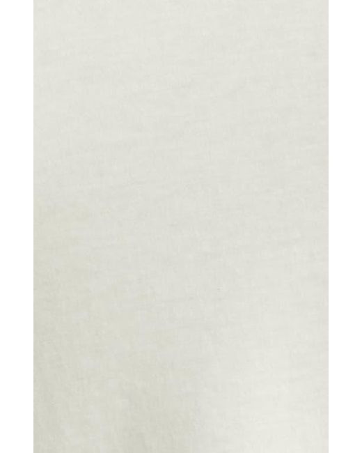 J.W. Anderson White Draped Double Layer T-Shirt