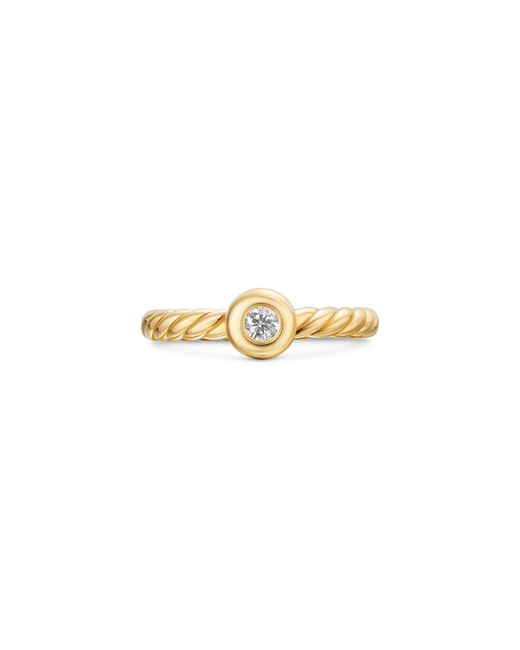 David Yurman Multicolor Petite Cable Ring