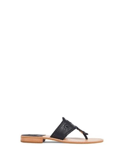 Jack Rogers White Jacks Flat Sandal