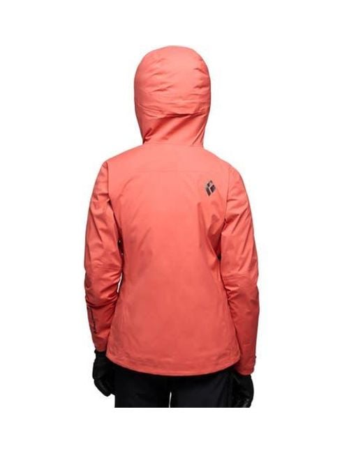Black Diamond Red Recon Lt Shell Jacket