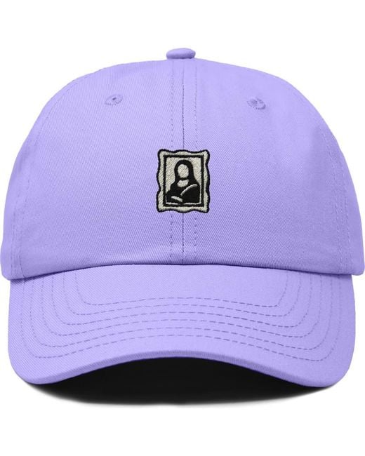 Alix Blue Frame Dad Cap