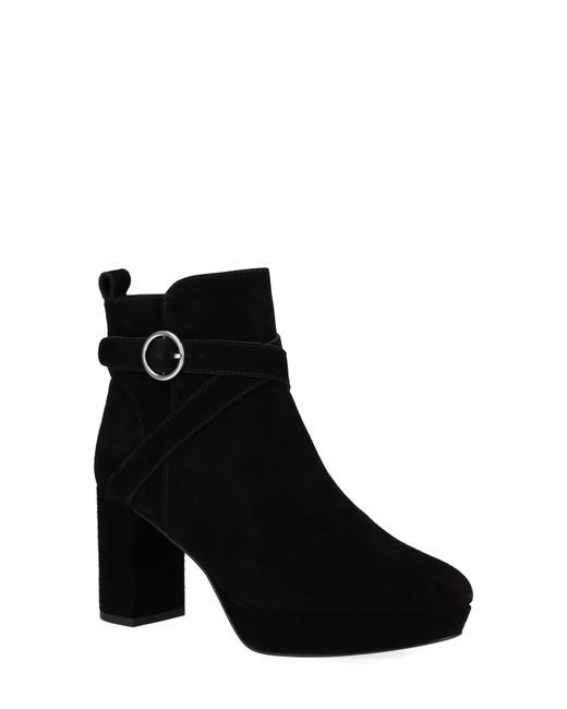 Pelle Moda Black Leyton Platform Bootie