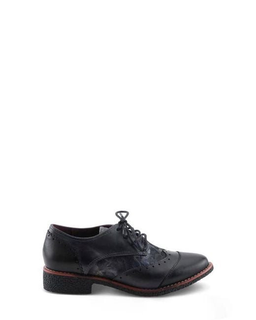 Spring Step Black Bargiasti Derby