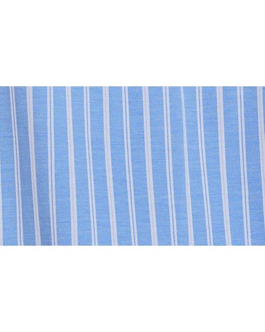Eberjey Blue Gisele Stripe Stretch Modal Jersey Camisole Pajamas
