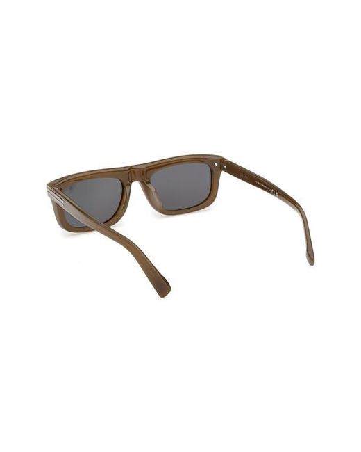 Zegna Multicolor 55Mm Rectangular Sunglasses for men