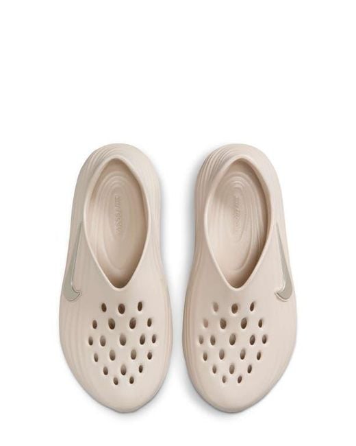 Nike White Reactx Rejuven8 Slip-On