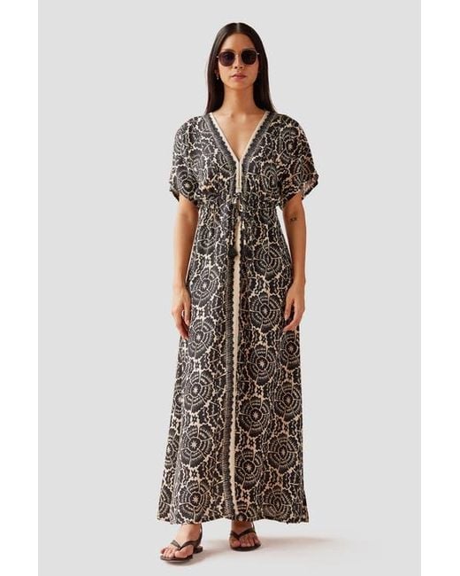 Omika Multicolor Pia Caftan