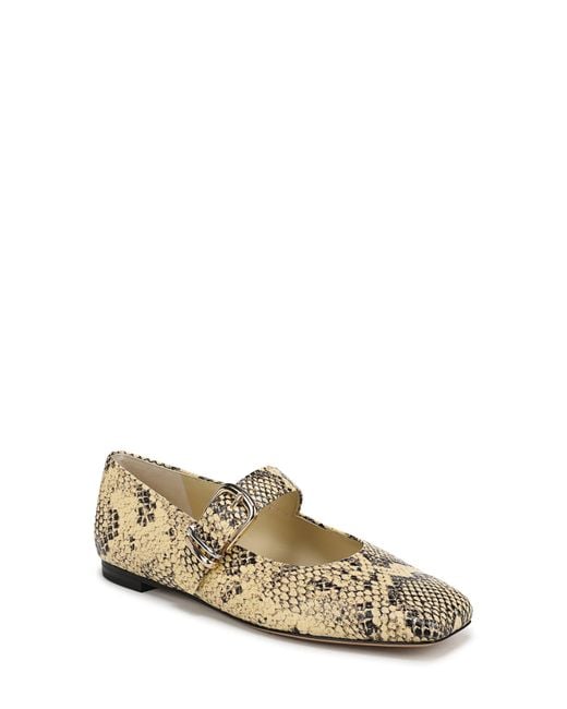 Vince Metallic Daniela Mary Jane Flat
