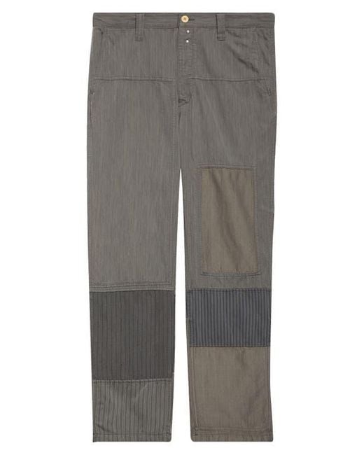 Visvim Bricolage Wool & Linen Pants in Gray for Men | Lyst