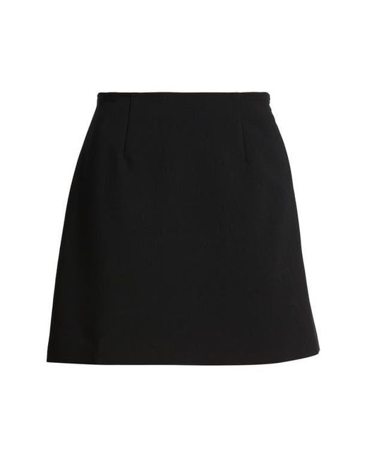 Open Edit Black The Icon A-Line Miniskirt