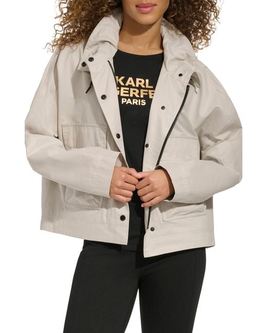 Karl Lagerfeld Natural Oversize Jacket