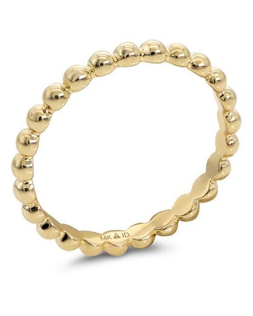 DEVATA Metallic Bead Ring