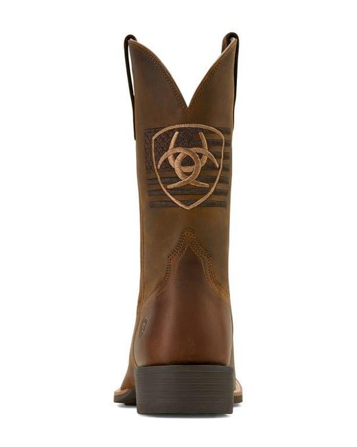 Ariat Brown Sport Freedom Western Boot for men