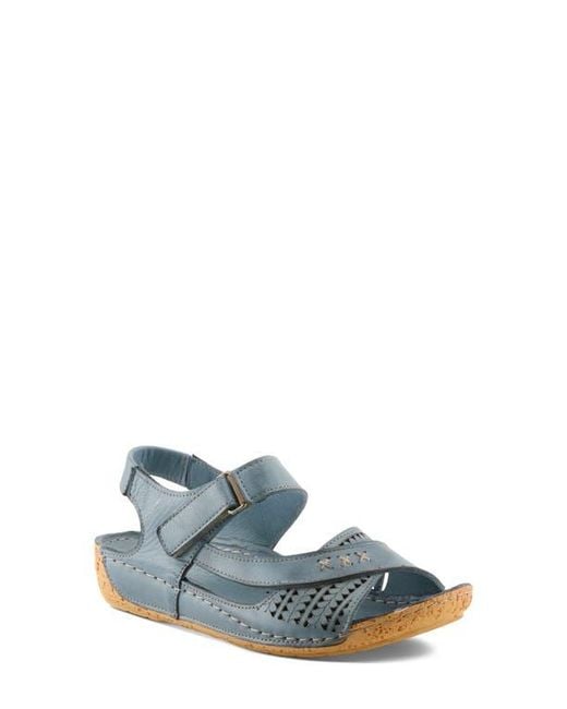 Spring Step Blue Galaire Sandal