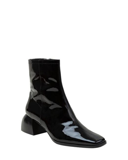 Linea Paolo Black Saylor Square Toe Boot