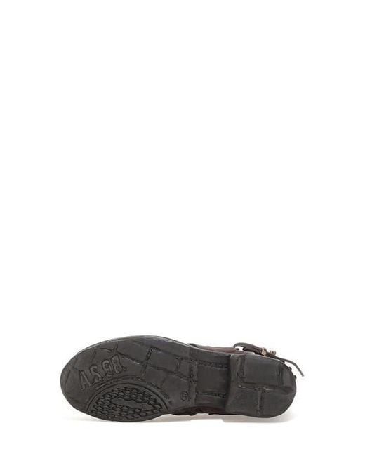 A.s.98 Gray Steve Studded Bootie