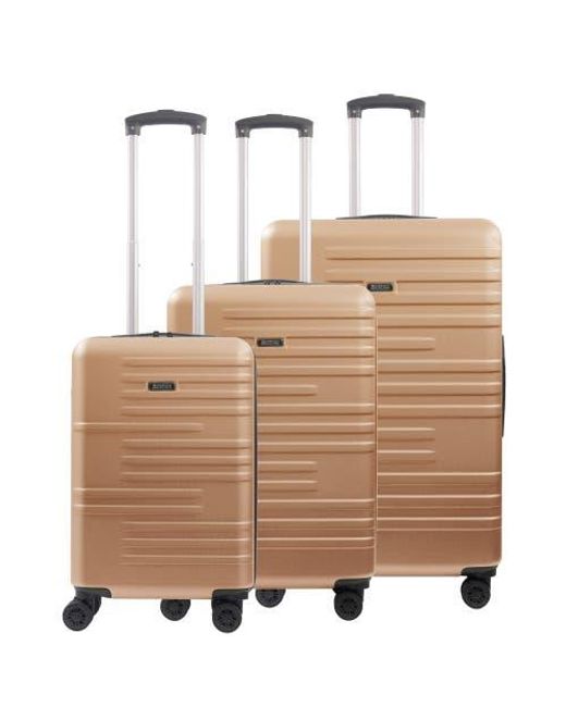American Dreamliner Natural 3-Piece Hardside Luggage Set 22.5, 26.5, 30