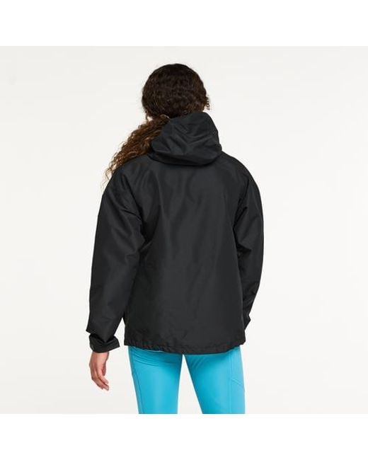 COTOPAXI Black Cielo Rain Jacket