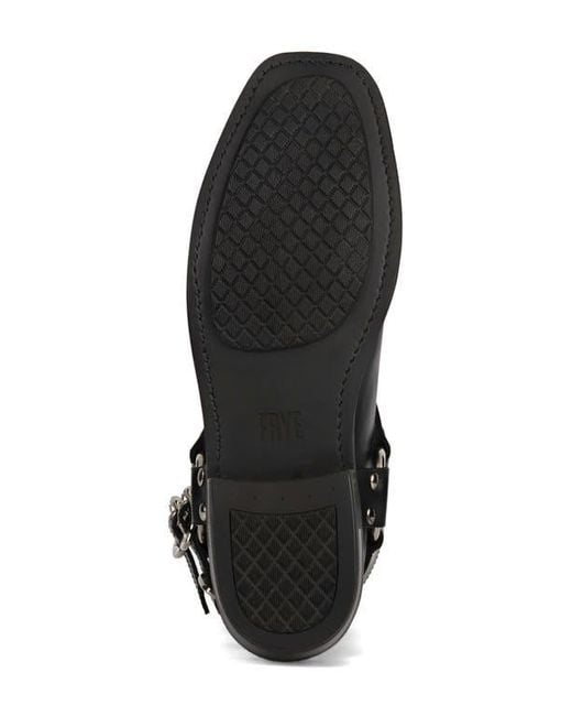 Frye Black Conway Moto Harness Boot for men