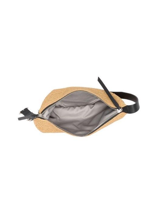 Rag & Bone Natural Medium Mercer Woven Straw Hobo Bag