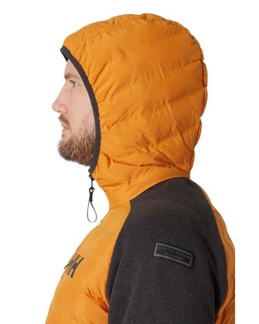 Helly Hansen Orange Arctic Ocean Hybrid Insulated Jacket for men